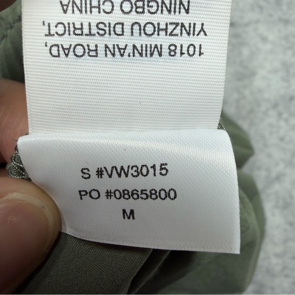 Vuori Villa Shorts Women’s Medium Olive Green High Rise Pockets - Picture 7 of 13